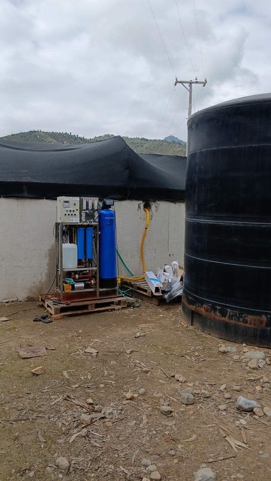 Instalación Equipo de Ósmosis inversa 1